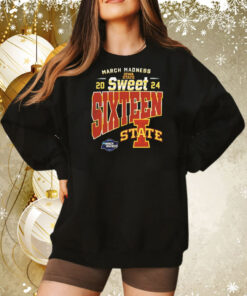 Iowa State Cyclones Sweet Sixteen 2024 Tee Shirt