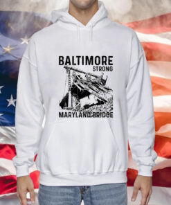 Shirt Baltimore Strong Maryland Bridge Vintage Tee Shirt