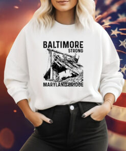 Shirt Baltimore Strong Maryland Bridge Vintage Tee Shirt