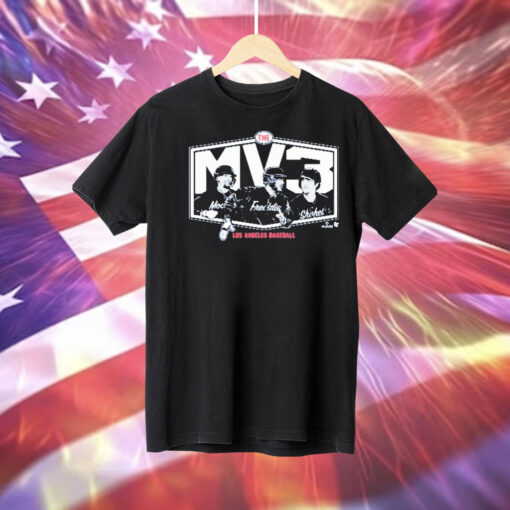 Shohei Ohtani, Mookie Betts, And Freddie Freeman The Mv3 Tee Shirt