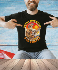 Skeleton rocky mountain gun owners T-Shirt