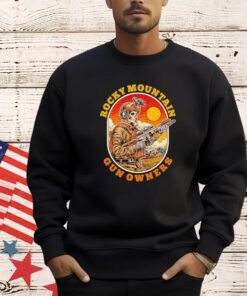 Skeleton rocky mountain gun owners T-Shirt