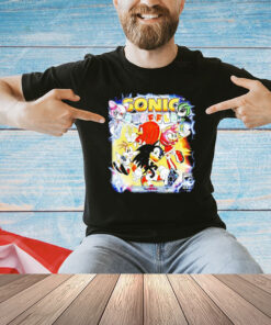 Sonic Shuffle even the strongest of people have dark emotions in their hearts T-Shirt