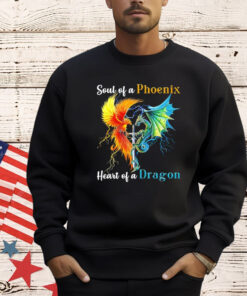 Soul of a phoenix heart of a dragon T-Shirt