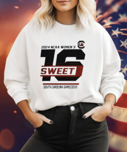 South Carolina Gamecocks 2024 NCAA Women’s Sweet 16 Tee Shirt