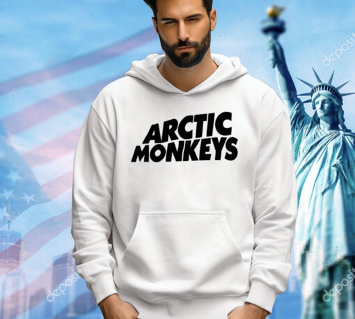 Spookynicole wearing arctic monkeys T-Shirt