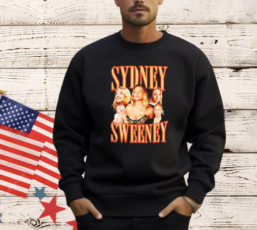 Sydney Sweeney retro T-shirt
