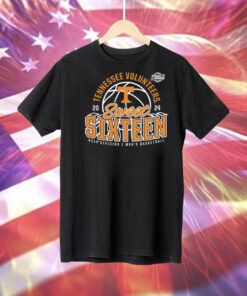 Tennessee Volunteers 2024 NCAA Division I Men’s Basketball Tournament March Madness Sweet Sixteen Tee Shirt