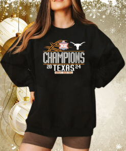 Texas Longhorns 2024 Big 12 Women’s Basketball Conference Tournament Champions Tee Shirt