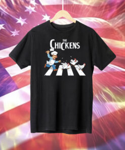 The Swedish Chef chasing chickens across Abbey Road Tee Shirt