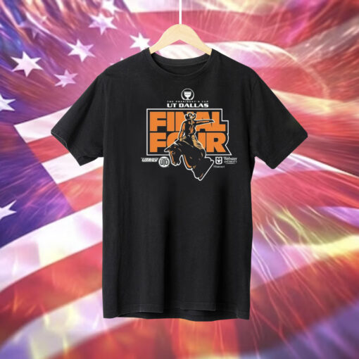 The University of Texas at Dallas Chess 2024 President’s Cup Final Four Tee Shirt