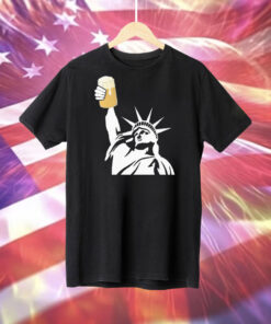 Toast to freedom Statue Of Liberty Tee Shirt