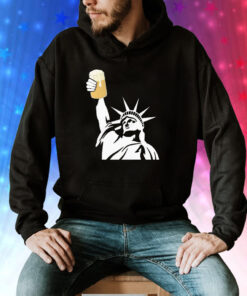 Toast to freedom Statue Of Liberty Tee Shirt