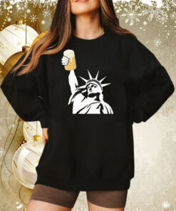 Toast to freedom Statue Of Liberty Tee Shirt