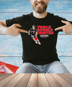 Tristen Newton Uconn Huskies triple double tristen vintage T-shirt