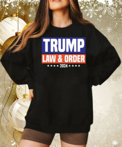 Trump Law And Order 2024 Tee Shirt