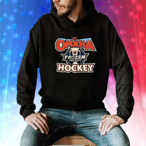 UNO Frozen Faceoff Omaha Hockey 2024 Tee Shirt