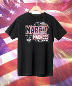 Uconn Huskies 2024 Women’S Basketball March Madness Tee Shirt