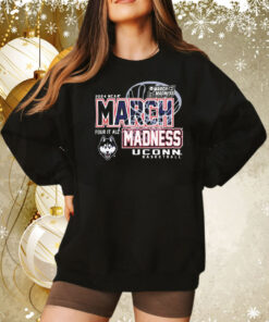 Uconn Huskies 2024 Women’S Basketball March Madness Tee Shirt