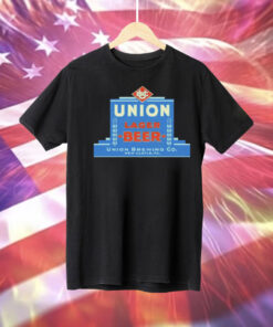 Union Lager Beer Union Brewing Co Tee Shirt