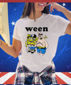 Ween gangster Sponge and Pat shirt