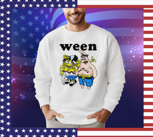 Ween gangster Sponge and Pat shirt