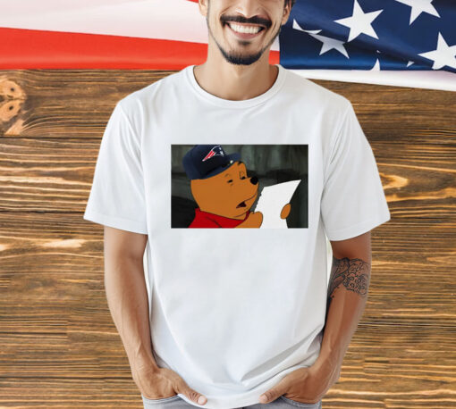 Winnie The Pooh memes patriots transition tag T-Shirt