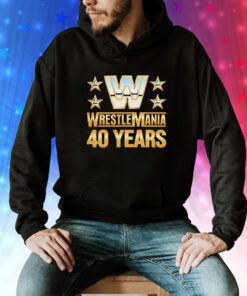 Wrestlemania 40 over the years Tee Shirt
