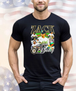 Zack Gelof Oakland Athletics baseball retro shirt