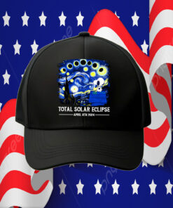 Snoopy and Woodstock Total Solar Eclipse 2024 Hat