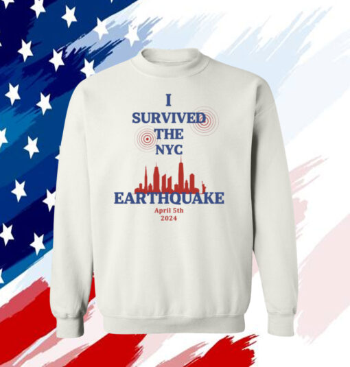 Buy I Survived The NYC Earthquake Shirts
