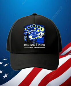 Snoopy and Woodstock Total Solar Eclipse 2024 Hat