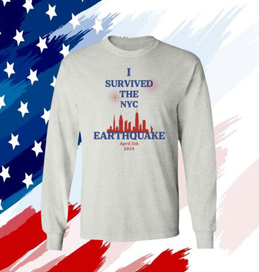 Buy I Survived The NYC Earthquake Shirts