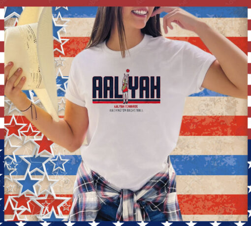 Aaliyah Edwards Washington basketball shirt