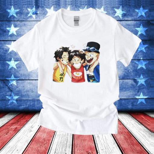 Ace Luffy Sabo children T-Shirt