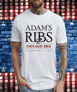 Adam’s Ribs Chicago BBQ Dear born 5 2750 T-Shirt