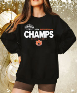 Auburn Tigers 2024 SEC Equestrian Champions Tee Shirt