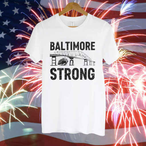 Baltimore Strong Francis Scott Key Bridge Tee Shirt