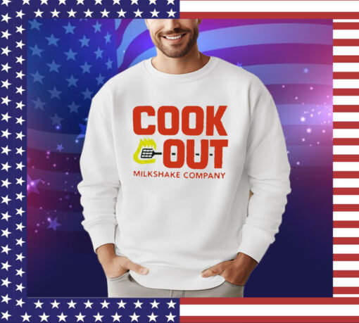 Cook out milkshake company shirt