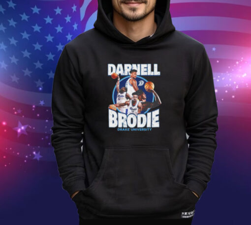 Drake Bulldogs 2024 NCAA Men’s Basketball Darnell Brodie 2023 – 2024 Post Season Shirt