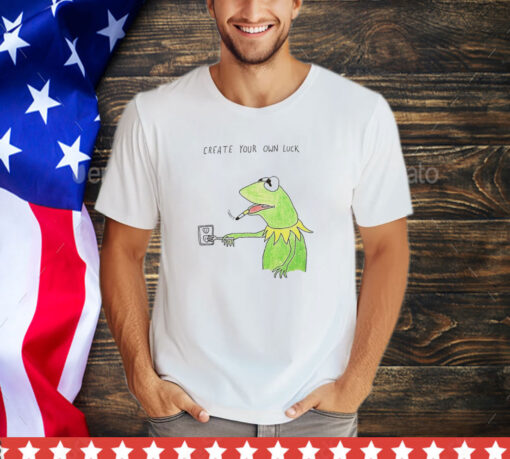 Frog create your own luck shirt