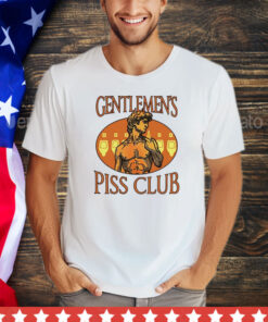 Gentlemen’s piss club shirt