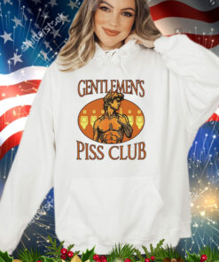 Gentlemen’s piss club shirt