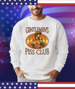 Gentlemen’s piss club shirt