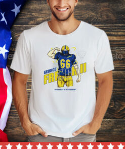 George French II Pittsburgh Panthers university of Pittsburgh shirt