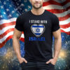 I Stand With Israel Heart Tshirt, I stand with Israel, Israel Shirt