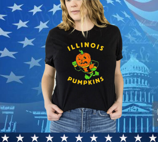 Illinois pumpkins mascot shirt