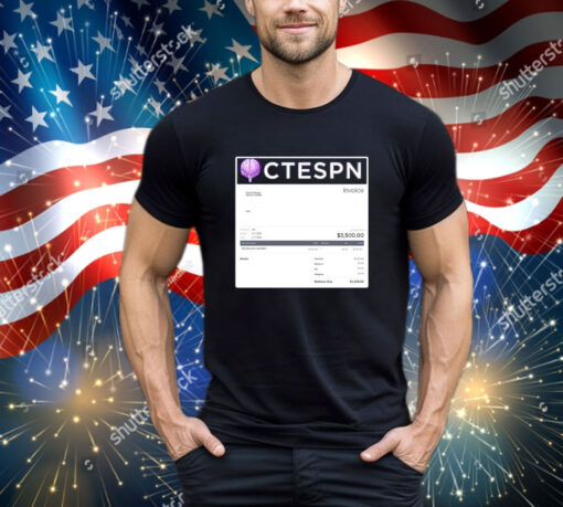 Invoice Ctespn Antonio Stown Ceo Of Stespn shirt