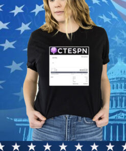 Invoice Ctespn Antonio Stown Ceo Of Stespn shirt