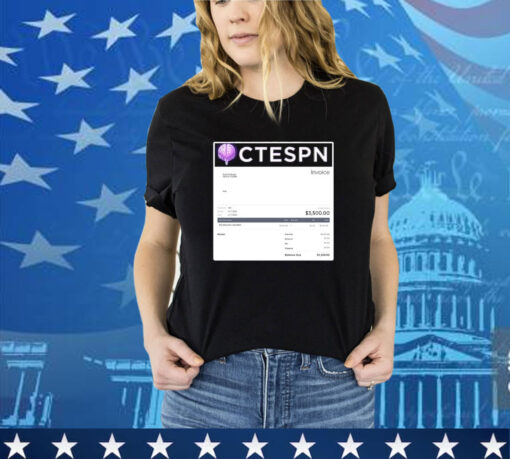 Invoice Ctespn Antonio Stown Ceo Of Stespn shirt